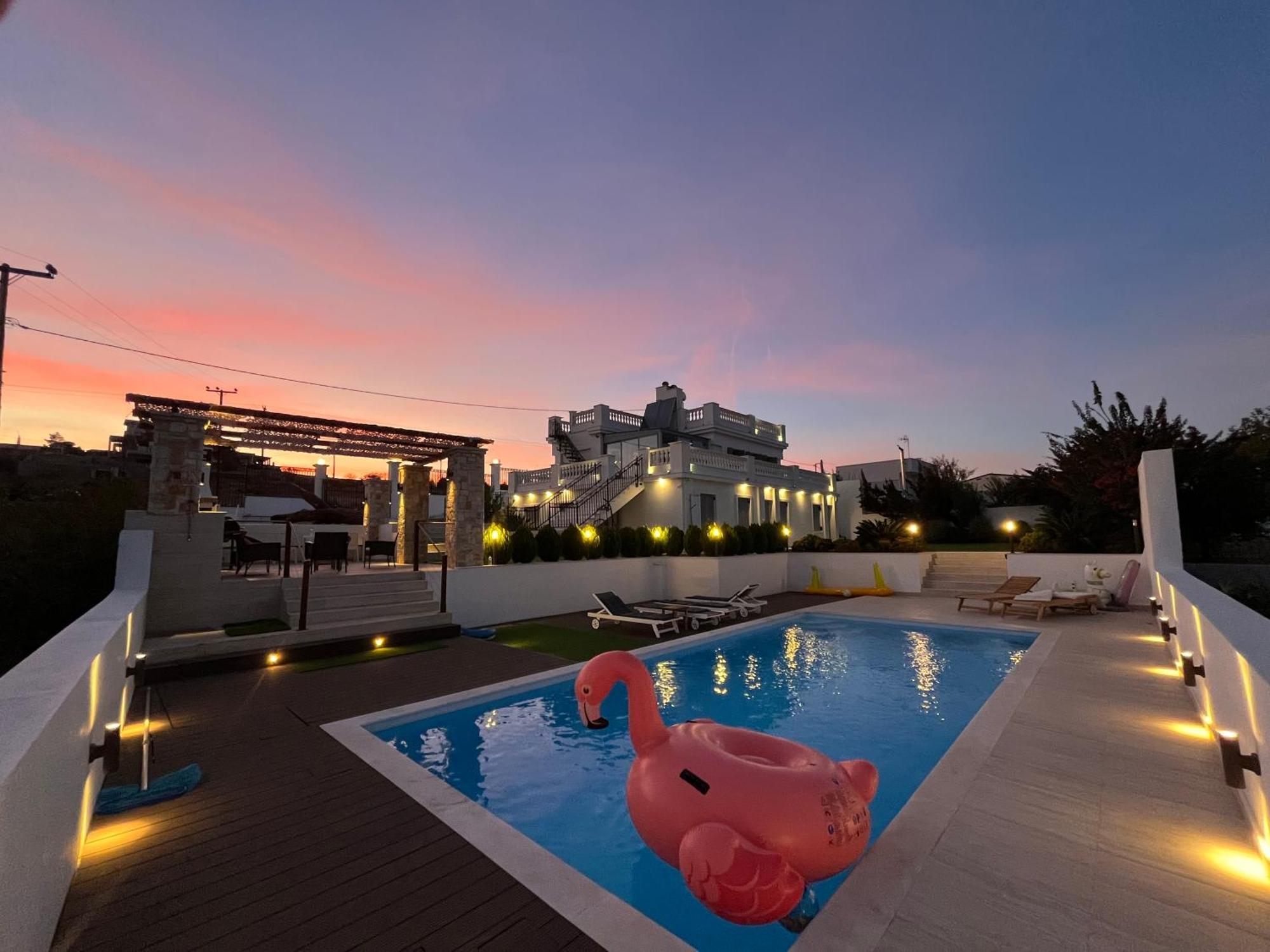 The White House Beach Villa Rafína Exteriér fotografie